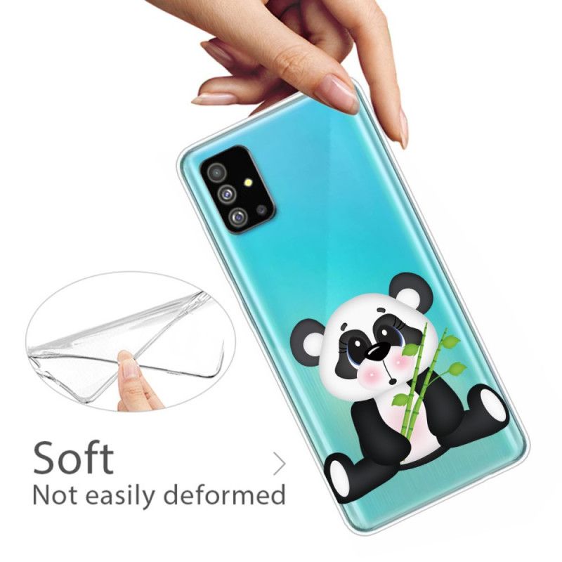 Deksel Samsung Galaxy S20 Gjennomsiktig Trist Panda