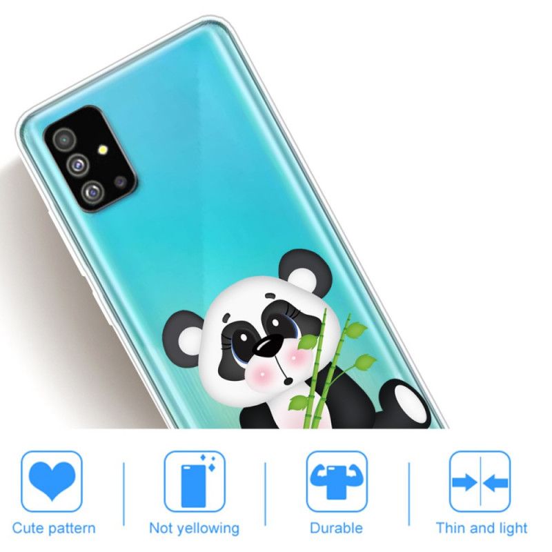 Deksel Samsung Galaxy S20 Gjennomsiktig Trist Panda