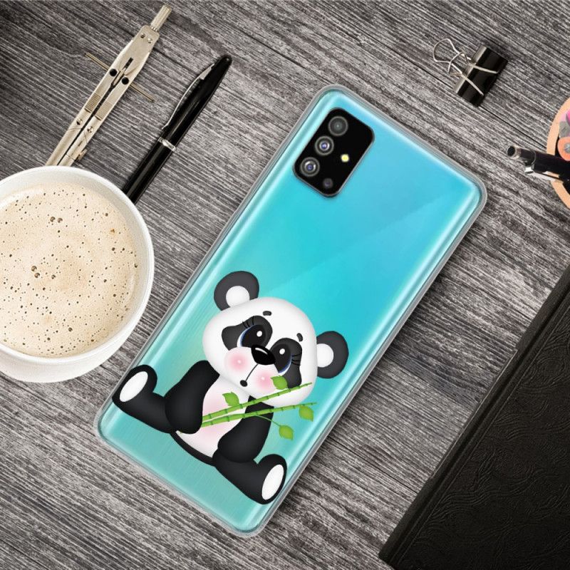 Deksel Samsung Galaxy S20 Gjennomsiktig Trist Panda