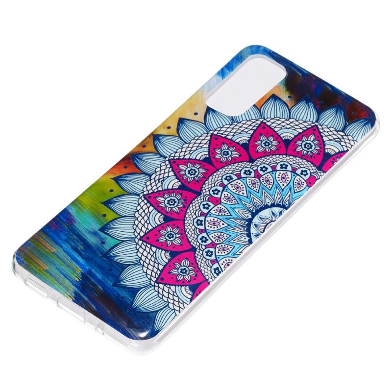 Deksel Samsung Galaxy S20 Mobildeksel Fluorescerende Mandala