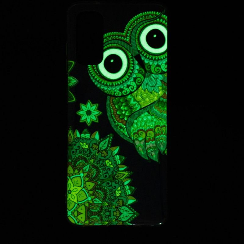 Deksel Samsung Galaxy S20 Mobildeksel Fluorescerende Mandalaugle