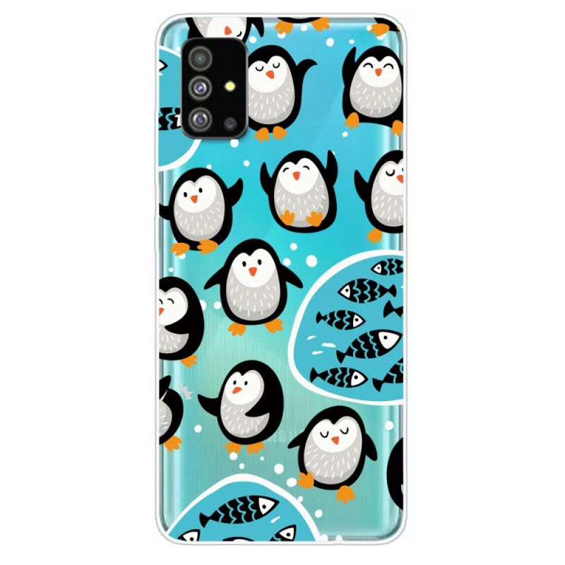 Deksel Samsung Galaxy S20 Mobildeksel Pingviner Og Fisk