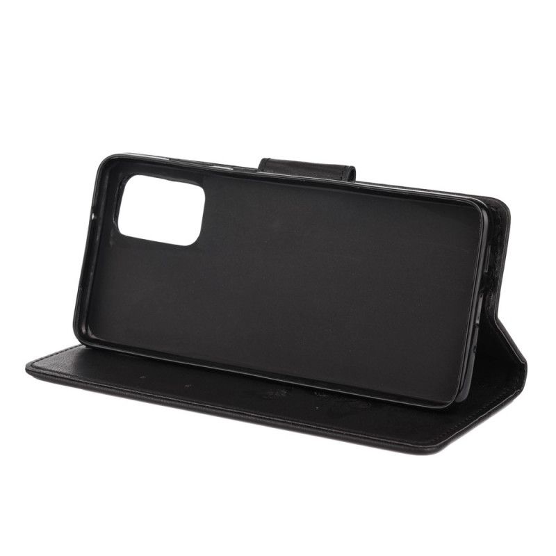 Folio Deksel for Samsung Galaxy S20 Svart Bare Sommerfugler Med Tanga