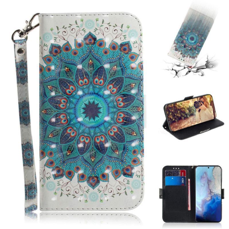 Folio Deksel Samsung Galaxy S20 Mesterlig Mandala Med Tanga