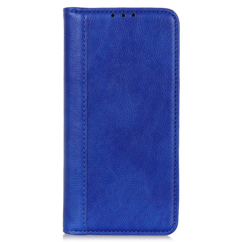 Folio Deksel Huawei Nova 9 Pro / Honor 50 Pro Elegance Split Litchi Leather Beskyttelse Deksel