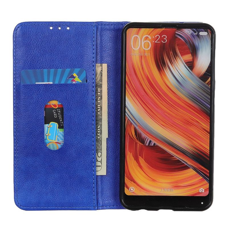 Folio Deksel Huawei Nova 9 Pro / Honor 50 Pro Elegance Split Litchi Leather Beskyttelse Deksel