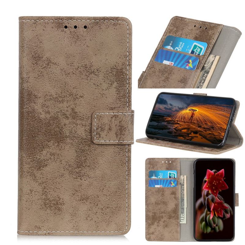 Folio Deksel Huawei Nova 9 Pro / Honor 50 Pro Vintage Skinneffekt