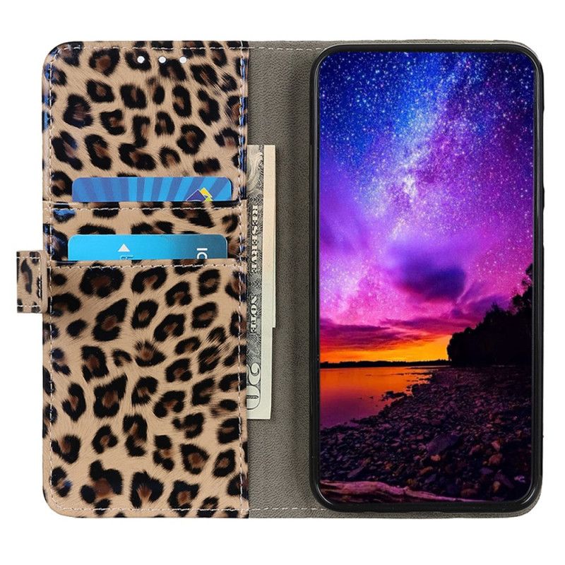 Folio Deksel Google Pixel 8 Leopard Beskyttelse Deksel