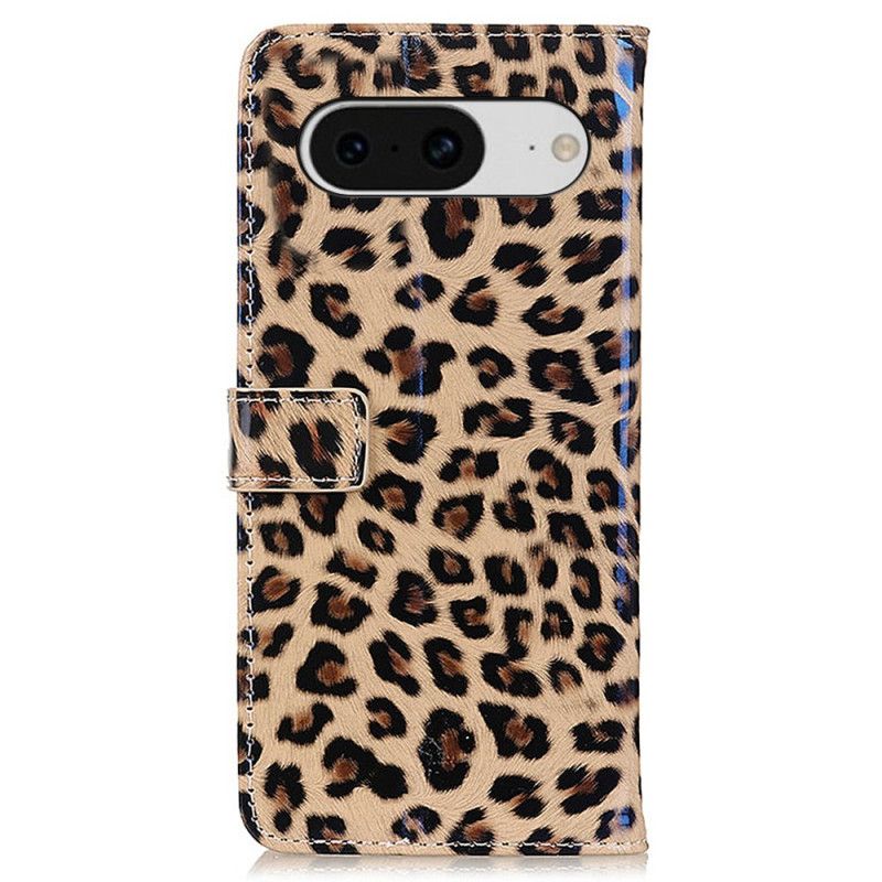 Folio Deksel Google Pixel 8 Leopard Beskyttelse Deksel