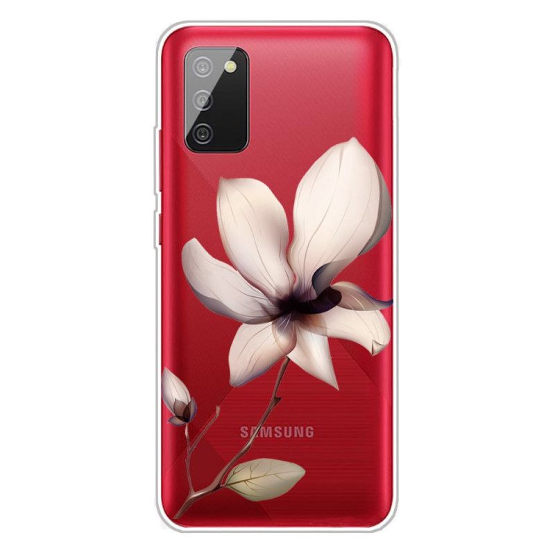 Deksel Samsung Galaxy A02s Premium Blomster