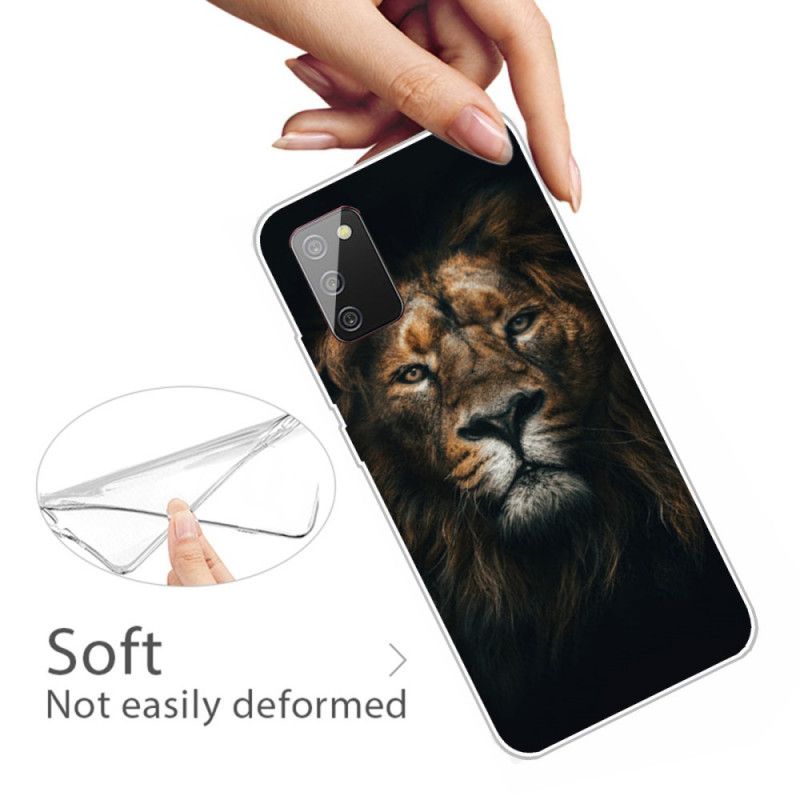 Deksel Samsung Galaxy A02s Svart Fabelaktig Feline Anti-fall