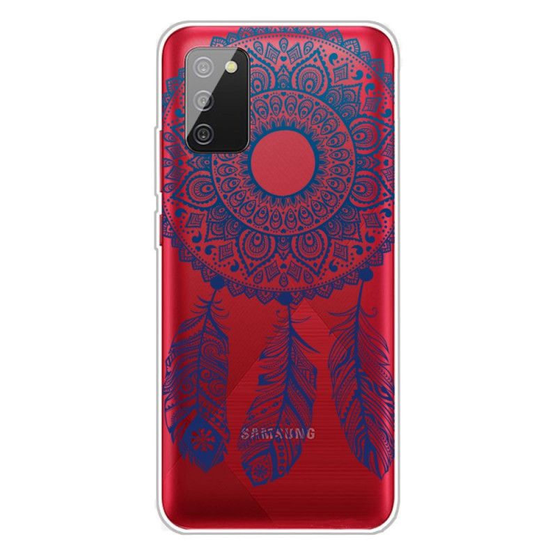 Deksel Samsung Galaxy A02s Unik Blomstermandala Beskyttelse