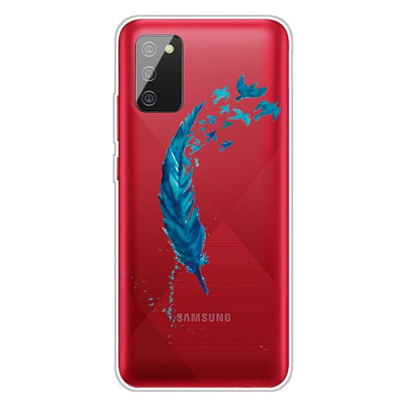 Deksel Samsung Galaxy A02s Vakker Fjær