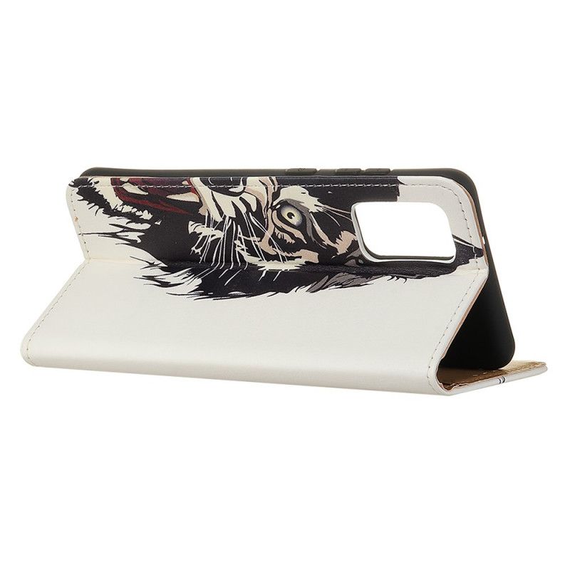 Folio Deksel for Samsung Galaxy A02s Grusom Tiger