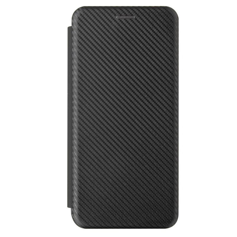 Folio Deksel for Samsung Galaxy A02s Svart Karbonfiber