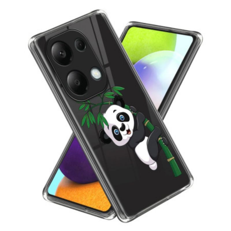 Deksel Xiaomi Redmi Note 13 Pro 4g Mobildeksel Panda Og Bambus