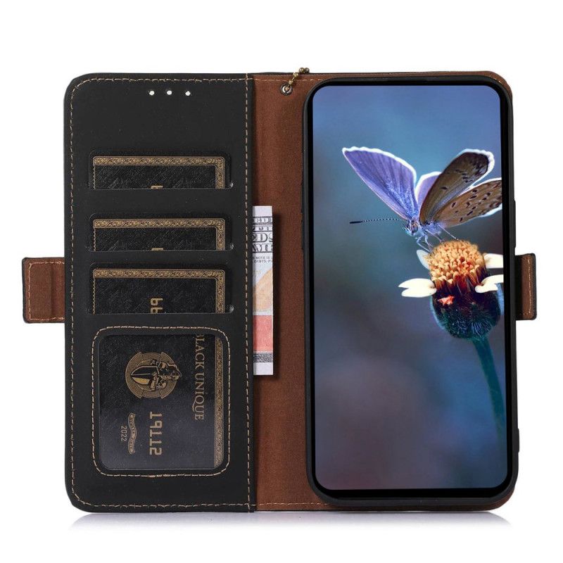 Folio Deksel Til Xiaomi Redmi Note 13 Pro 4g Rfif Blocking Leather