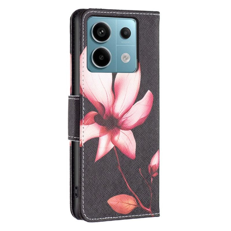 Folio Deksel Xiaomi Redmi Note 13 Pro 4g Lotus