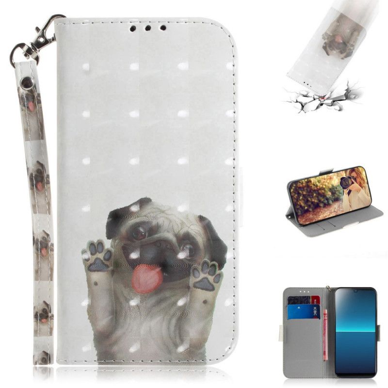 Folio Deksel for Sony Xperia L4 Elsker Hunden Min Med Tanga