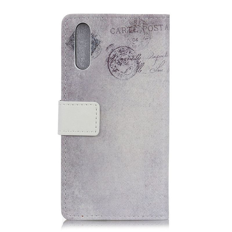 Folio Deksel for Sony Xperia L4 Omreisende Katt