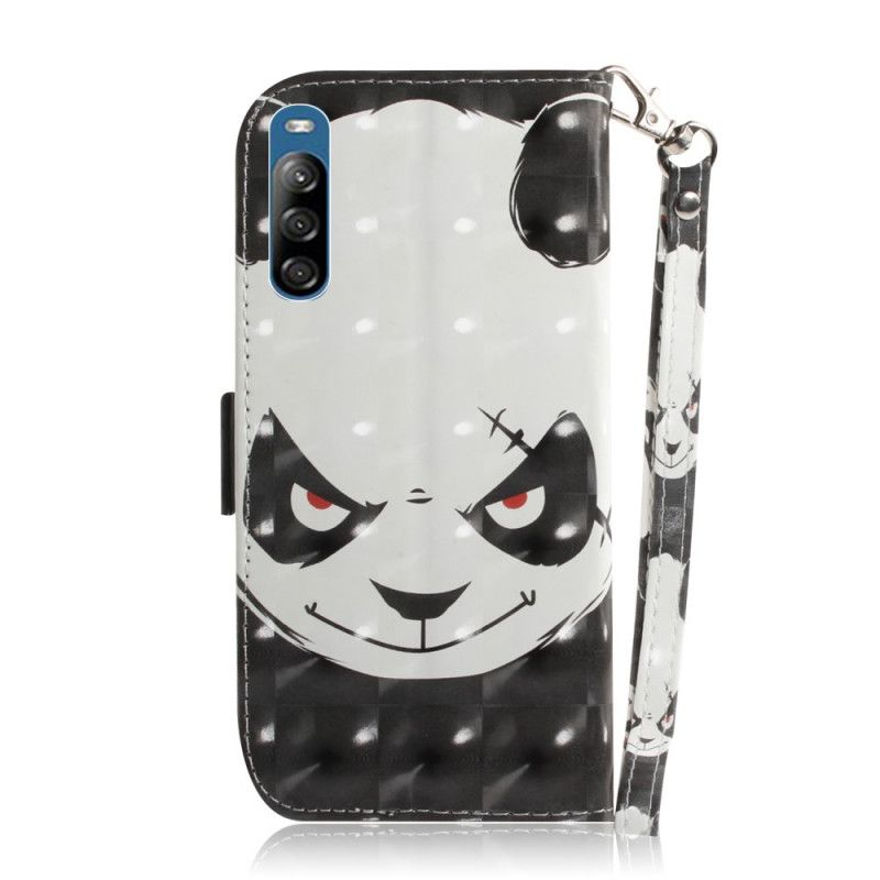 Folio Deksel for Sony Xperia L4 Sint Panda Med Tanga