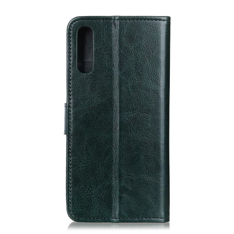 Folio Deksel Sony Xperia L4 Svart Designer Skinnstil Anti-fall