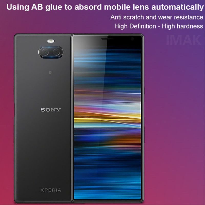 Herdet Glassbeskyttelse For Sony Xperia 10 Imak-Linse