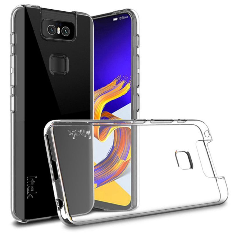 Deksel for Asus ZenFone 6 Gjennomsiktig Imak