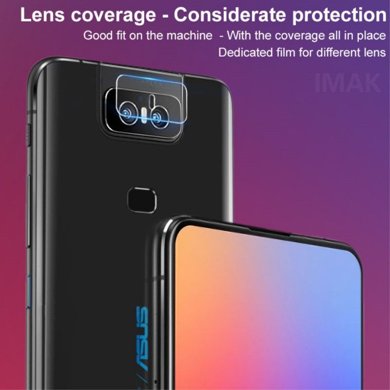 Herdet Glassbeskyttelse For Asus ZenFone 6 Imak-Linse