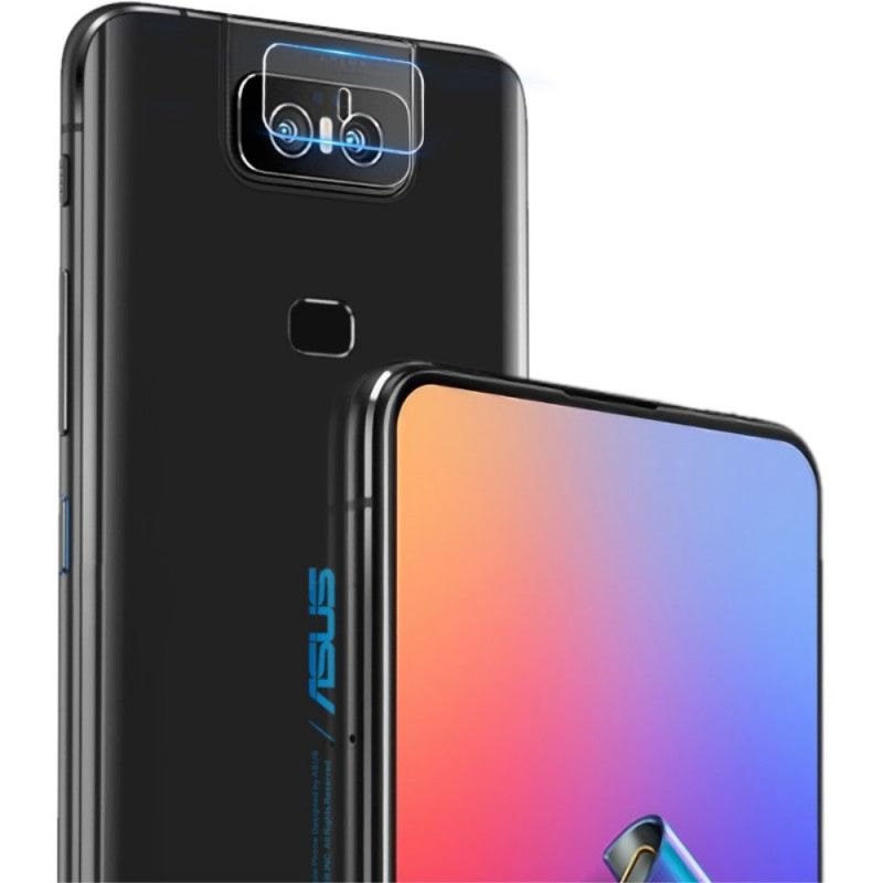 Herdet Glassbeskyttelse For Asus ZenFone 6 Imak-Linse