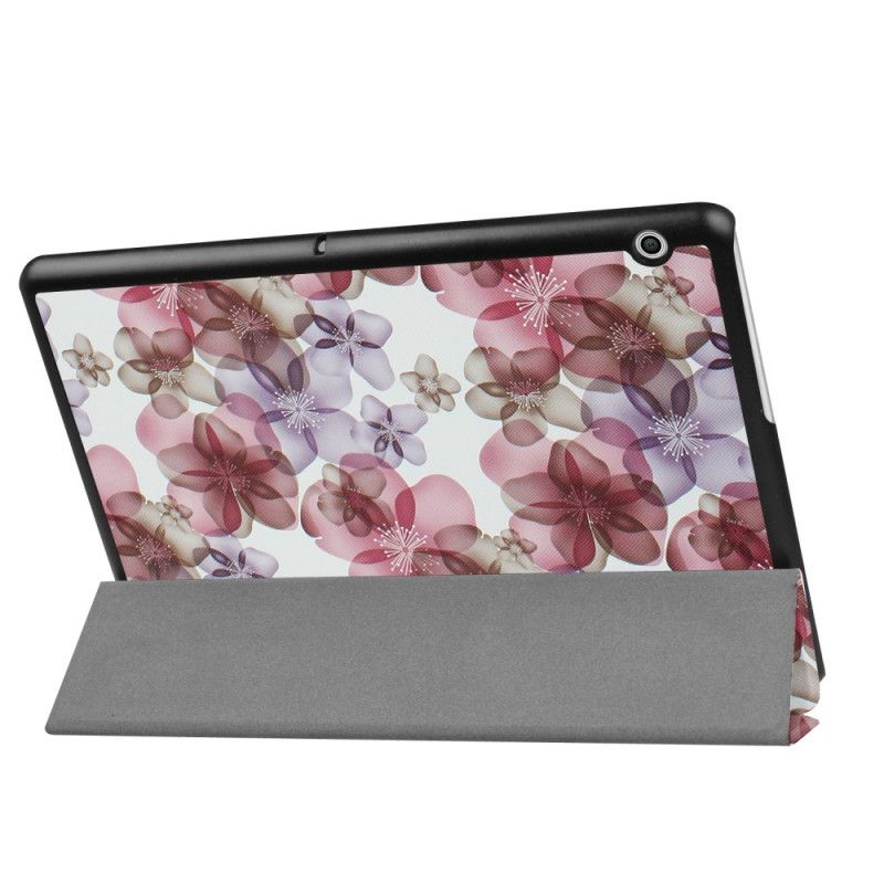 Smart Sak Huawei MediaPad T3 10 Frihetsblomster