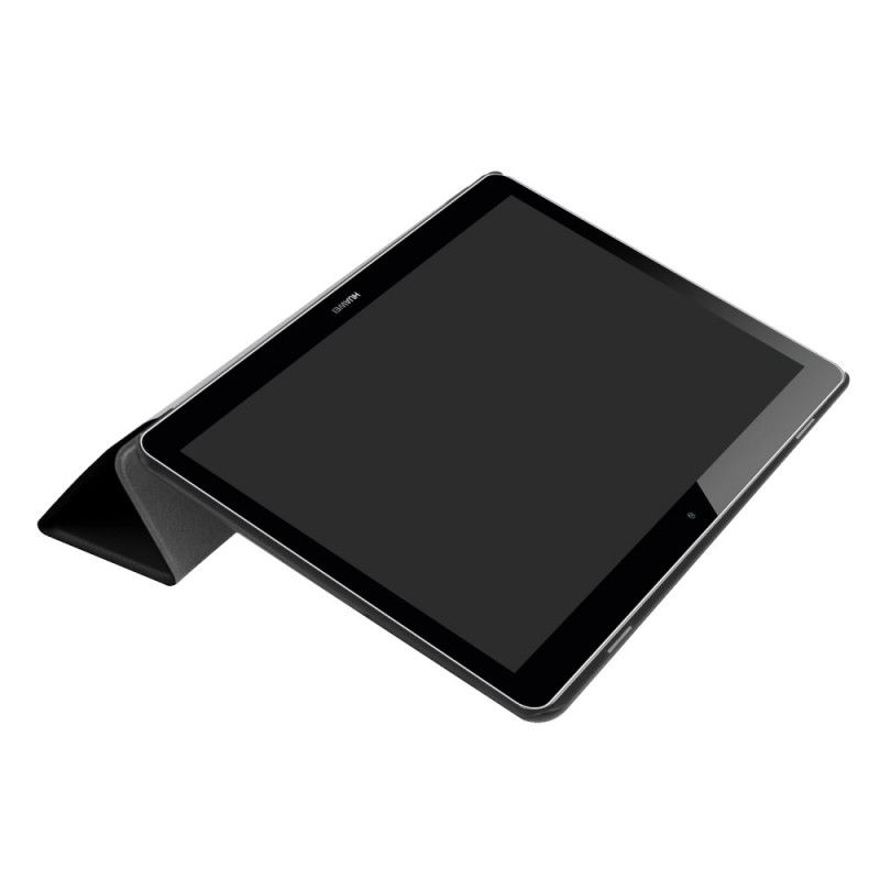 Smart Sak Huawei MediaPad T3 10 Svart Tri Fold Forsterket