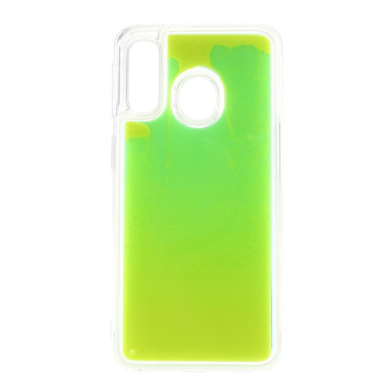 Deksel for Samsung Galaxy A40 Lilla Fluorescerende