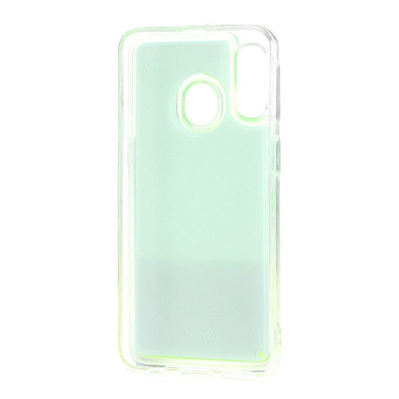 Deksel for Samsung Galaxy A40 Lilla Fluorescerende