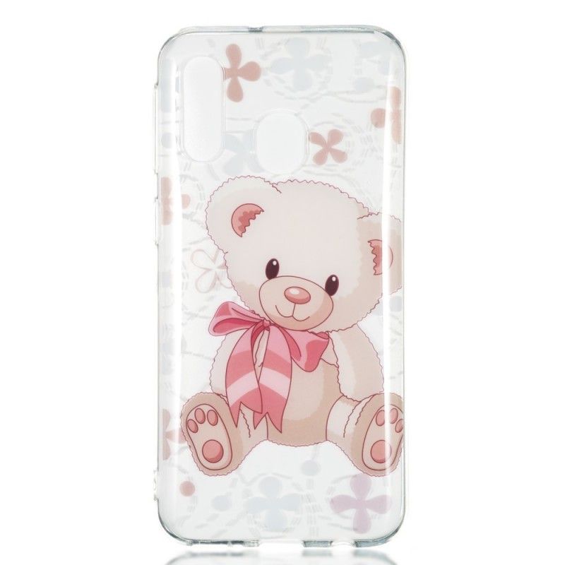 Deksel for Samsung Galaxy A40 Pen Bamse