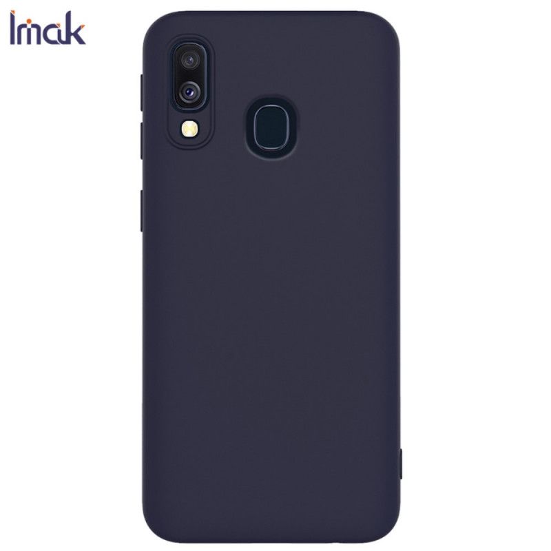 Deksel for Samsung Galaxy A40 Svart Frostet Imak