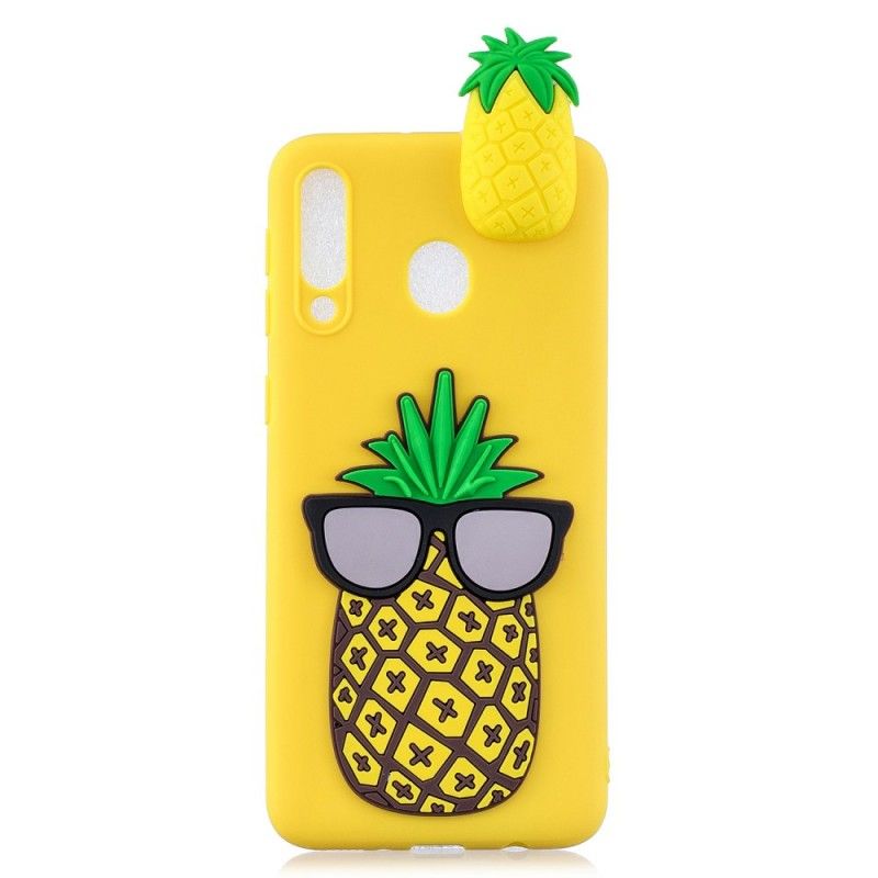 Deksel Samsung Galaxy A40 3D Kul Ananas