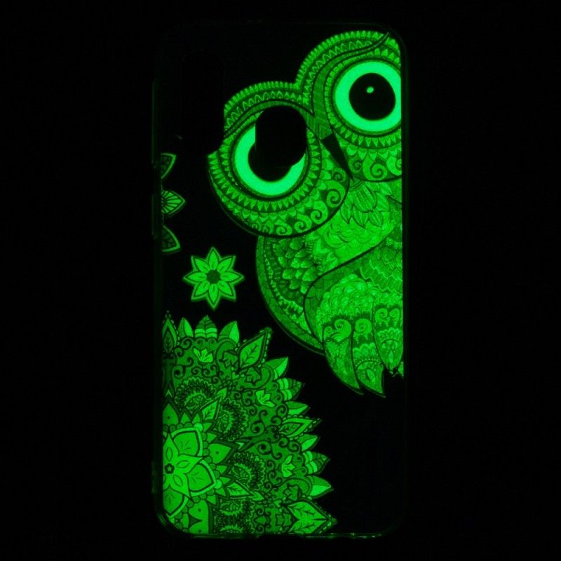 Deksel Samsung Galaxy A40 Fluorescerende Mandalaugle Anti-fall