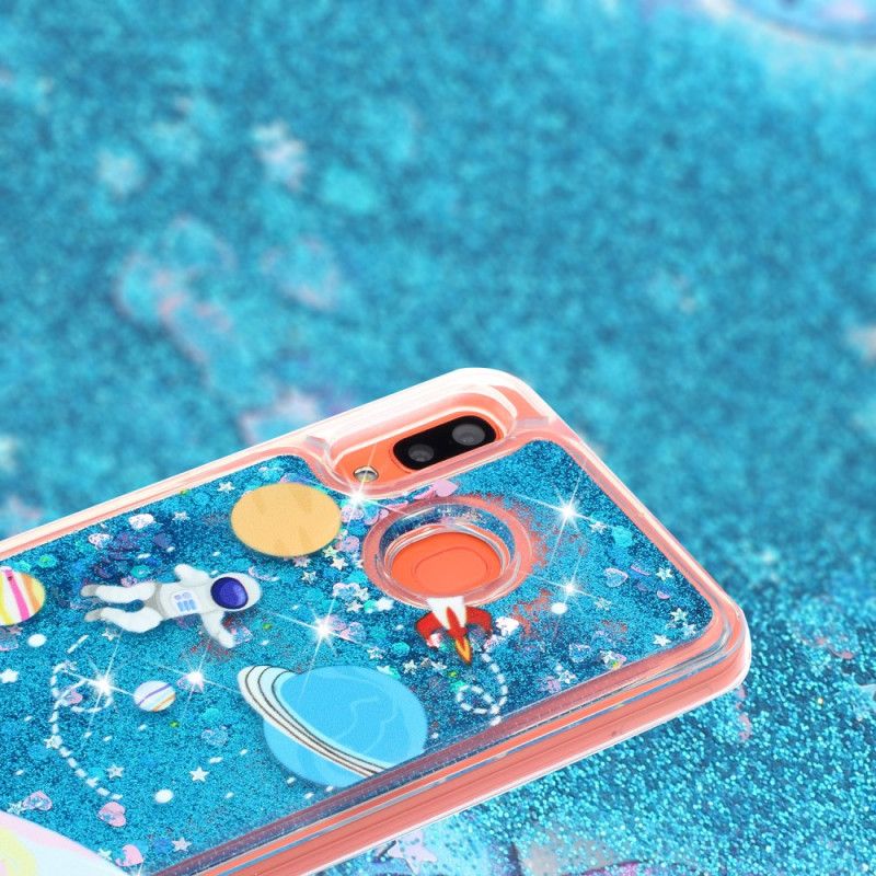 Deksel Samsung Galaxy A40 Glitter Astronaut