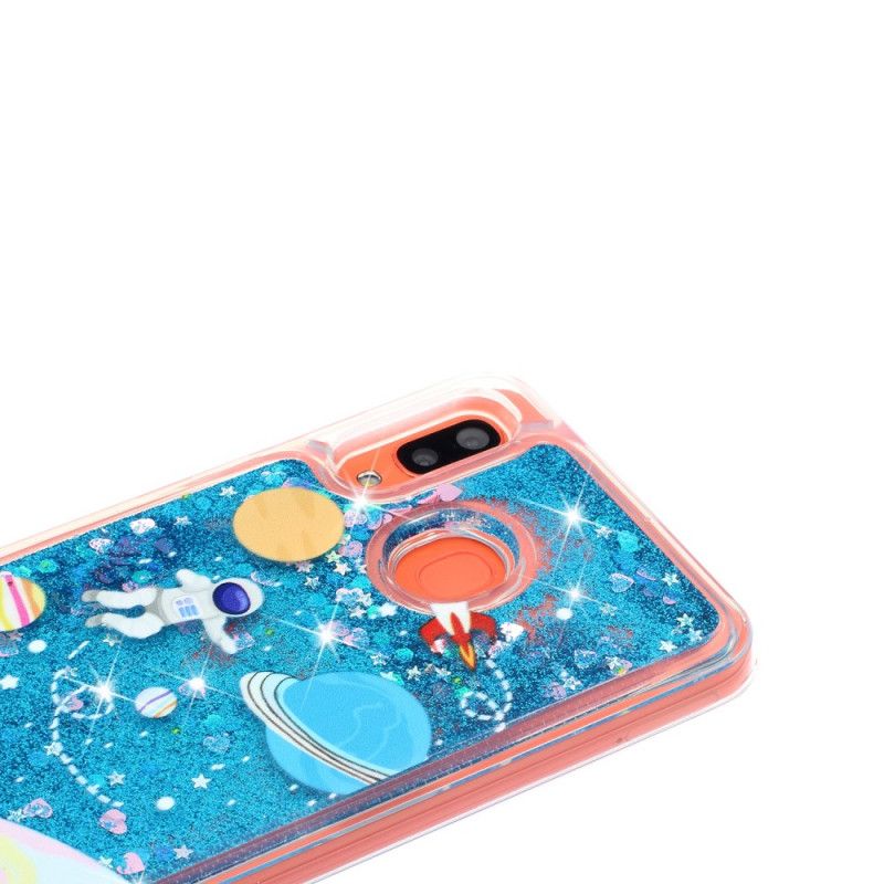 Deksel Samsung Galaxy A40 Glitter Astronaut