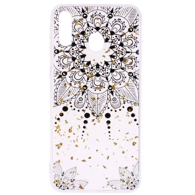 Deksel Samsung Galaxy A40 Mandala Design Anti-fall