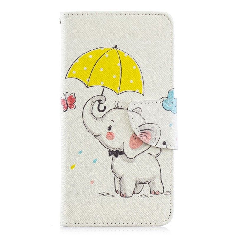 Folio Deksel for Samsung Galaxy A40 Elefant