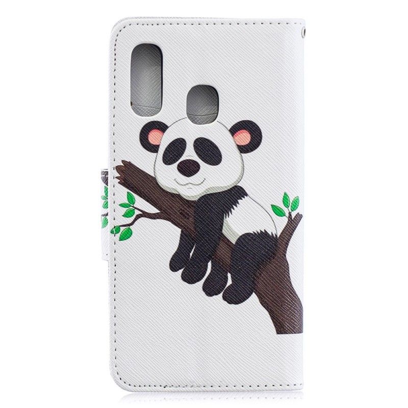 Folio Deksel for Samsung Galaxy A40 Lat Panda