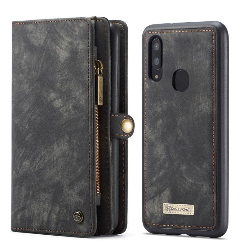 Folio Deksel for Samsung Galaxy A40 Svart Avtakbar Caseme