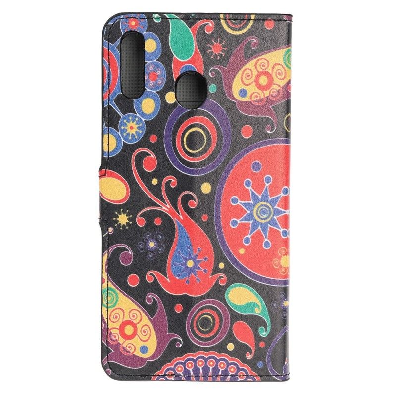 Folio Deksel Samsung Galaxy A40 Galakse Design Beskyttelse