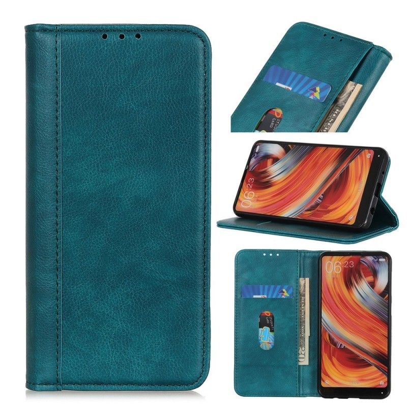 Folio Deksel Samsung Galaxy A40 Svart Delt Skinnversjon