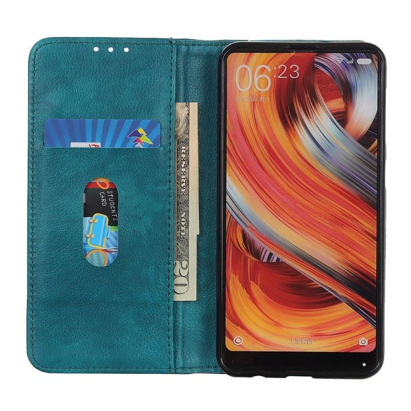 Folio Deksel Samsung Galaxy A40 Svart Delt Skinnversjon