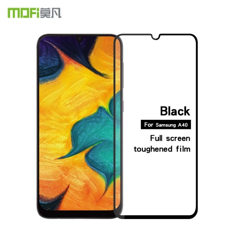 Mofi Samsung Galaxy A40 Herdet Glassbeskyttelse