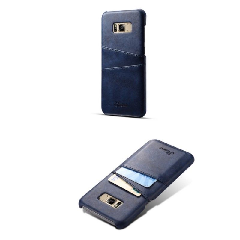 Deksel for Samsung Galaxy Note 8 Svart Kortholder