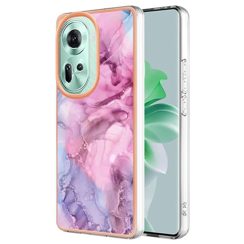 Deksel Til Oppo Reno 11 5g Marmorstil